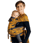 Under the Leaves Golden Autumn Toddler Wrap - Tai Mei Tai by LennyLamb - Mei TaiLittle Zen One5907557757324